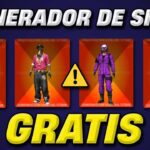 Existen generadores de skins gratis para Free Fire